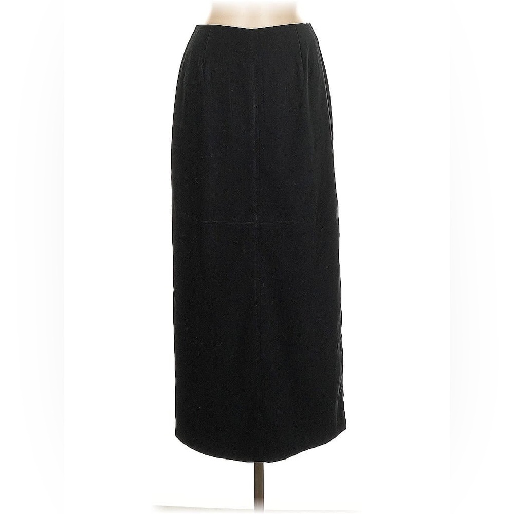 Vintage Bagatelle Faux Suede Midi Skirt